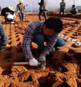 建水縣大田水庫(kù)工程壩體填筑料